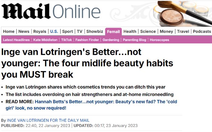Beauty habits to break