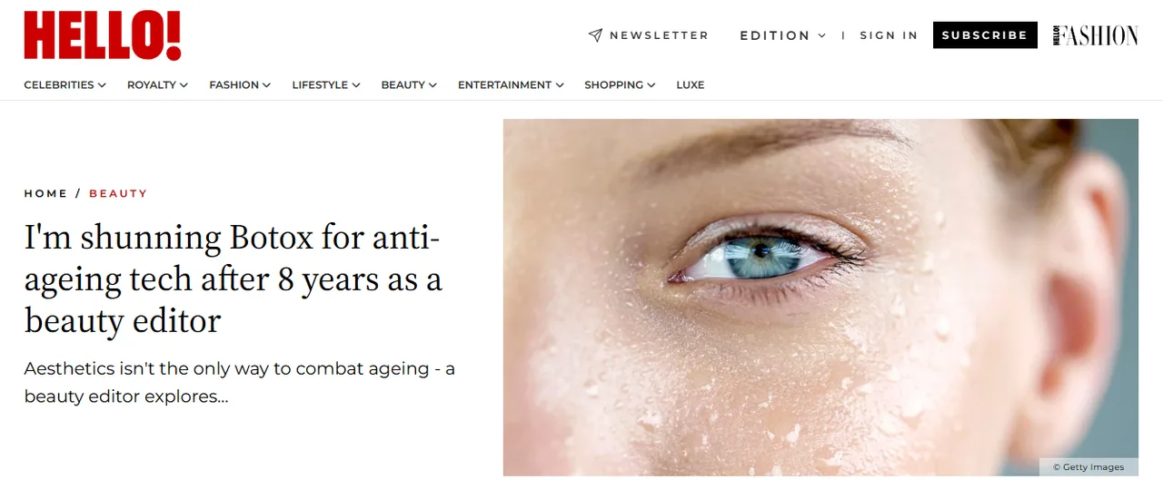 I’m shunning Botox for anti-ageing tech after 8 years as a beauty editor