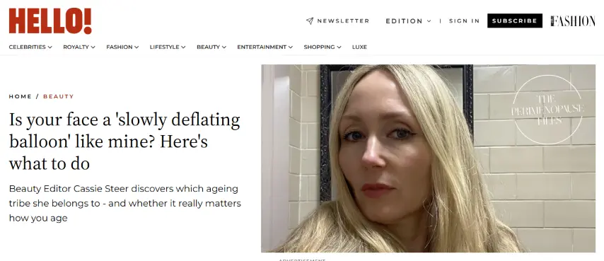 Is your face a ‘slowly deflating balloon’ like mine? Here’s what to do