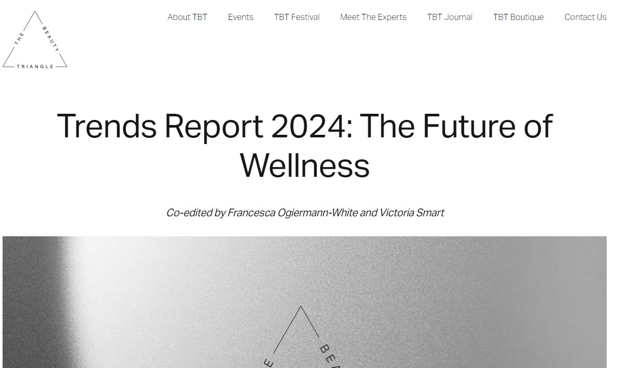 The Future of Wellness Trends Report 2024